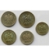 Lot 1998 mennicze: 1,2,,5, 10, 20 groszy