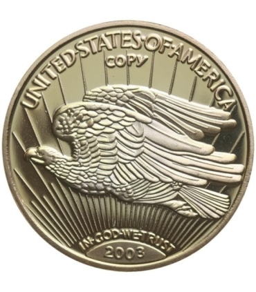 Numizmat Najbardziej znane repliki monet - Gold eagle, certyfikat