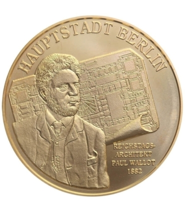 Numizmat Miasto Berlin - Paul Wallot