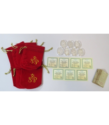 Niue 1 Dolar, Carskie Jaja Faberge - Zestaw 9 Monet