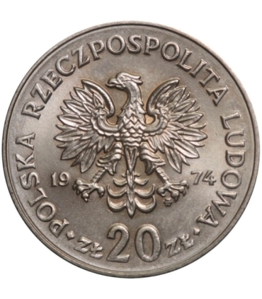 20 złotych Nowotko 1974, mennicze