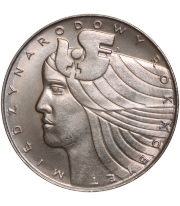 20 złotych, 1975 Międzynarodowy Rok Kobiet, mennicze