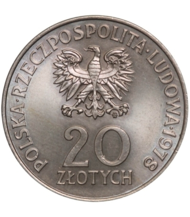 20 złotych, 1978 Pierwszy Polak w Kosmosie, mennicze