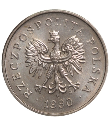 1 złoty, 1990, stan 1-