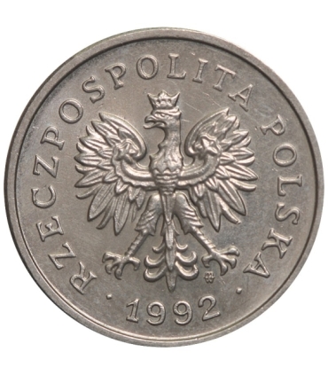 1 złoty, 1992, stan 1/1-