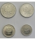 Lot: 10, 20, 50 groszy, 1 złoty, 1976