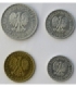 Lot: 10,20 groszy,1,2 złote 1980, stany 1/1-