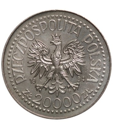 20000 zł, 200 Rocznica Powstania Kościuszkowskiego, 1994