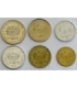 Lot: 6 monet obiegowych PRL z roku 1987, stany 1/1-