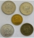Lot: 5 monet obiegowych PRL z roku 1988, stany 1/1-