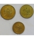 Lot: 1, 2, 5 groszy 1990, mennicze