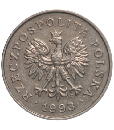 1 złoty, 1993, stan 1-/2+