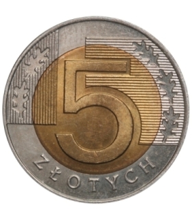 5 złotych, 1994, stan 1-