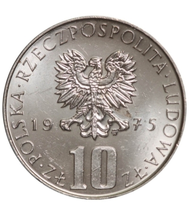 10 złotych, Bolesław Prus, 1975, stan 1-
