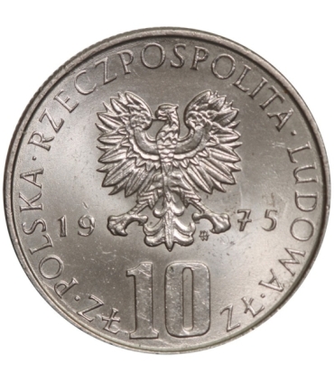 10 złotych, Bolesław Prus, 1975, stan 1-