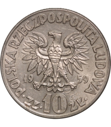 10 zł, Mikołaj Kopernik, 1959, stan 2