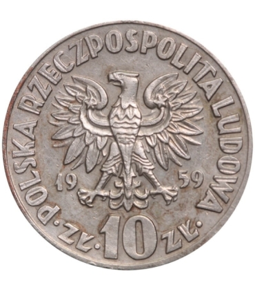 10 zł, Mikołaj Kopernik, 1959, stan 2