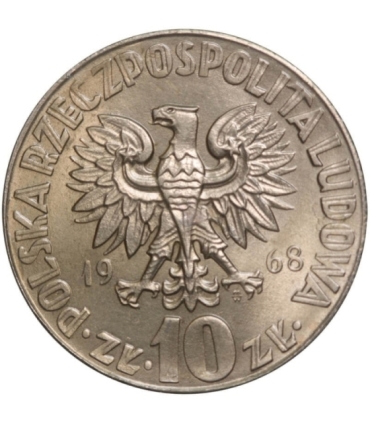 10zł Mikołaj Kopernik 1968, stan 1-