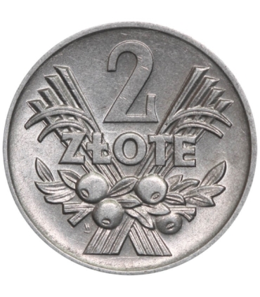 2 zł, Jagody, 1958, stan 1-, piękny połysk