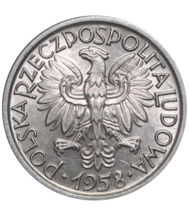 2 zł, Jagody, 1958, stan 1-, piękny połysk