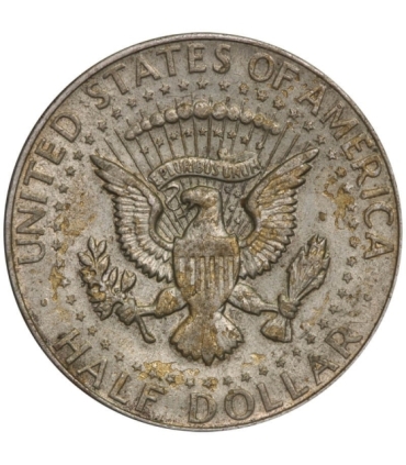 USA, 1/2 dolara Kennedy 1968 D, stan 3