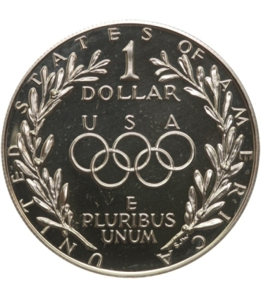 USA 1 dolar, 1988, Igrzyska XXIV Olimpiady, Seul 1988, certyfikat