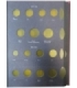 Album używany na monety obiegowe PRL z lat 1973-1986