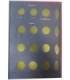 Album używany na monety obiegowe PRL z lat 1973-1986