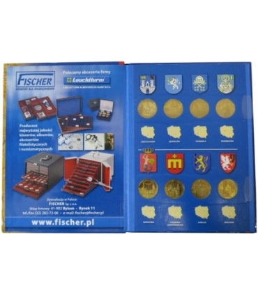 Zestaw 15 x 2 zł GN Miasta w Polsce w dedykowanym albumie