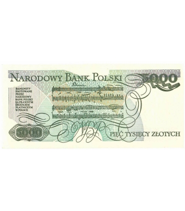 5000 zł 1982, seria DG, stan 1/1-