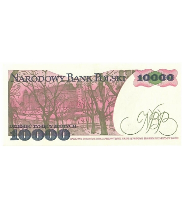 10000 zł Stanisław Wyspiański 1988, seria DE, stan 1/1-