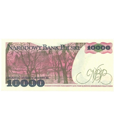 10000 zł Stanisław Wyspiański 1988, seria DC, stan 1/1-