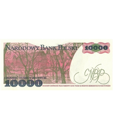 10000 zł Stanisław Wyspiański 1988, seria DT, stan 1/1-