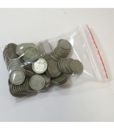 Lot: 100 x 1 korona Szwecja, lata 1942-1950, srebro, Ag400