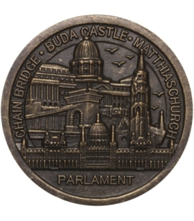 Węgry, Medal okolicznościowy Budapeszt, Parlament