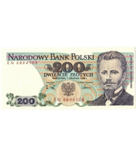 200 zł, Jarosław Dąbrowski, 1988, EN, stan 1-