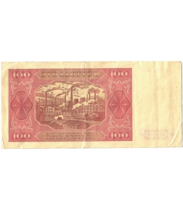 100 zł, 1948, seria IN, stan 3