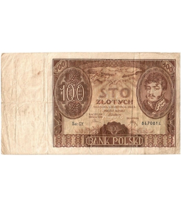 Lot: 6 x 100 zł 1932/1934, stany 3/3-