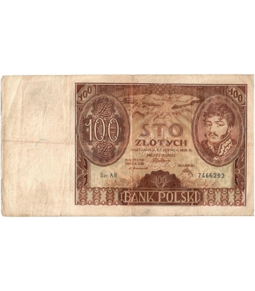 Lot: 6 x 100 zł 1932/1934, stany 3/3-