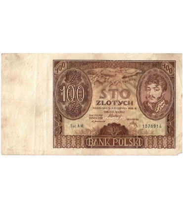 Lot: 8 x 100 zł 1932/1934, stany 3/3+