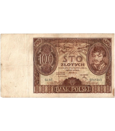 Lot: 8 x 100 zł 1932/1934, stany 3/3+