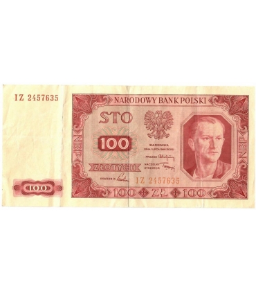100 zł, 1948, seria IZ, stan 3