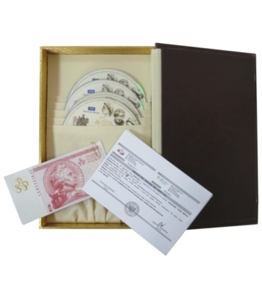 Bohaterowie Trylogii Henryka Sienkiewicza 3 medale i dedykowane pudełko