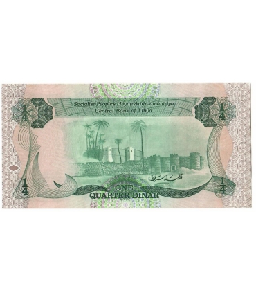 Libia 1/4 Dinara
