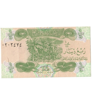 IRAK - 1/4 DINARA