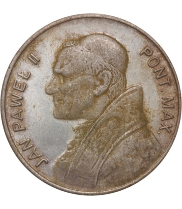 Medal Jan Paweł II - 600 lat Jasnej Góry, srebro Ag900