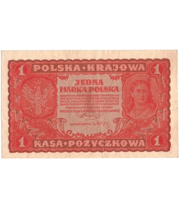 1 Marka 1919 I Serja CU, stan 3