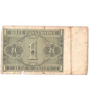 1 zł 1938 Chrobry, bardzo rzadki, stan 4