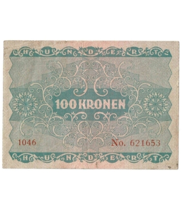 Austria 100 Kronen / 100 koron, 1922, stan 2-