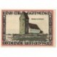 1 mark banknot zastępczy Keitum 1921